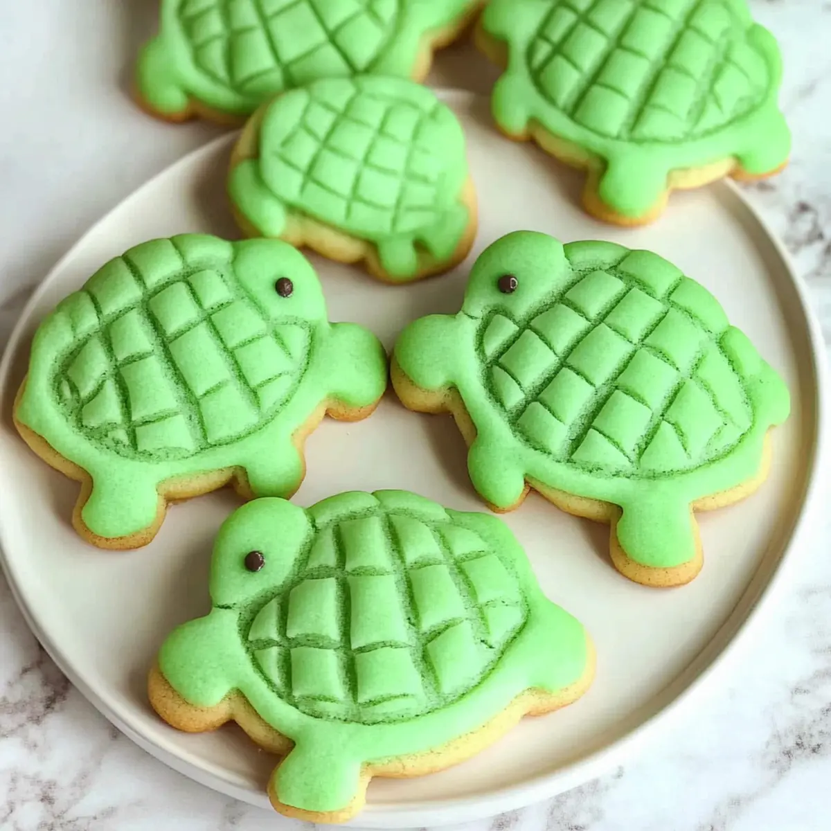Turtle Sugar Cookies