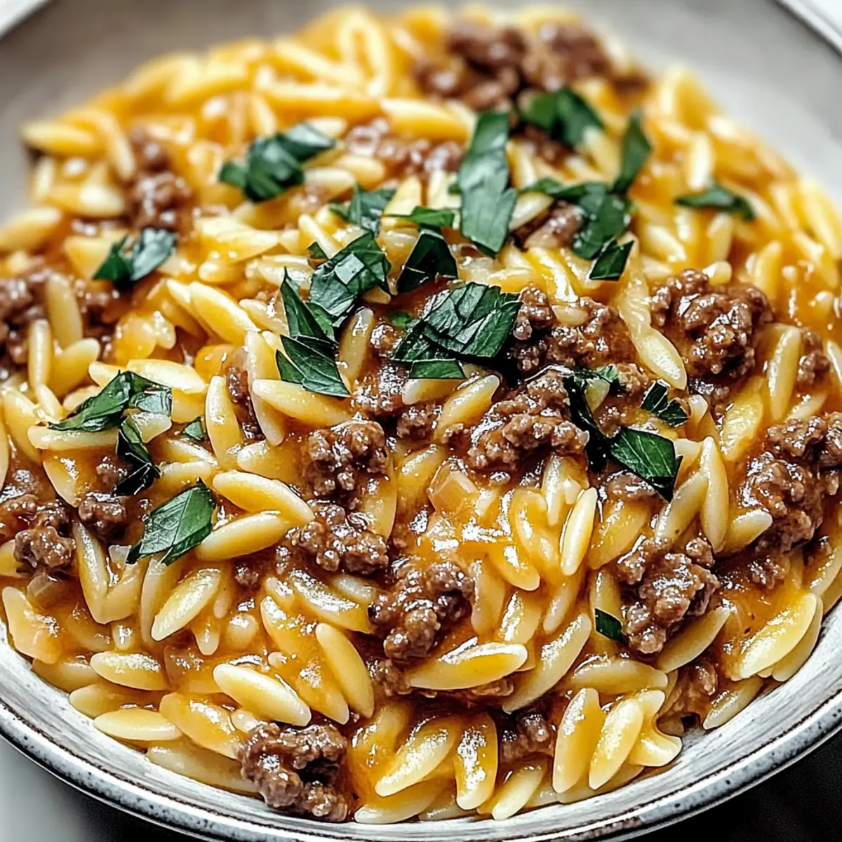 Easy Ground Beef Orzo Recipe