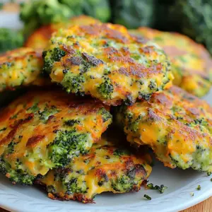 Broccoli Cheese Patties