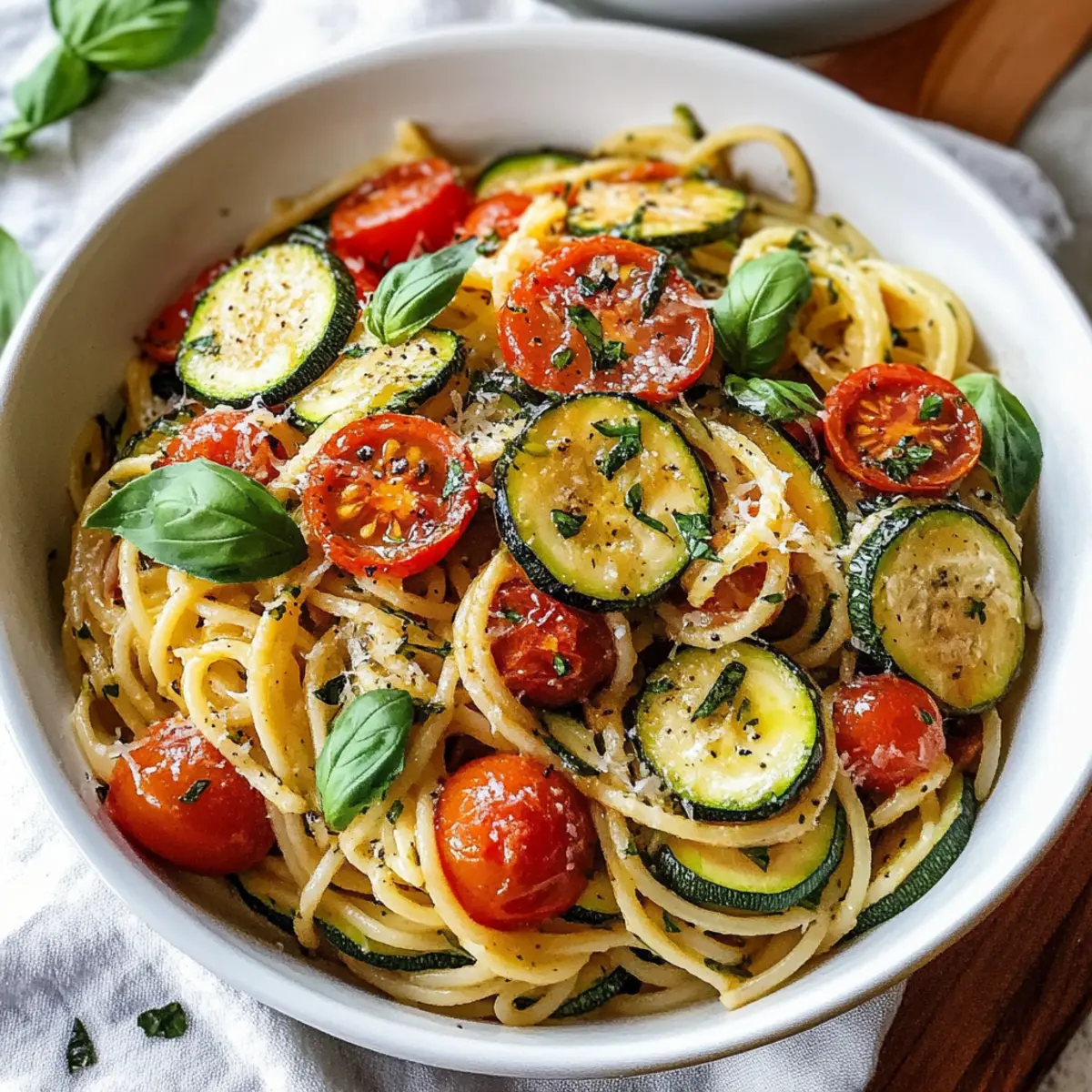 Tomato Zucchini Pasta