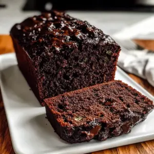 Super Moist Double Chocolate Zucchini Bread