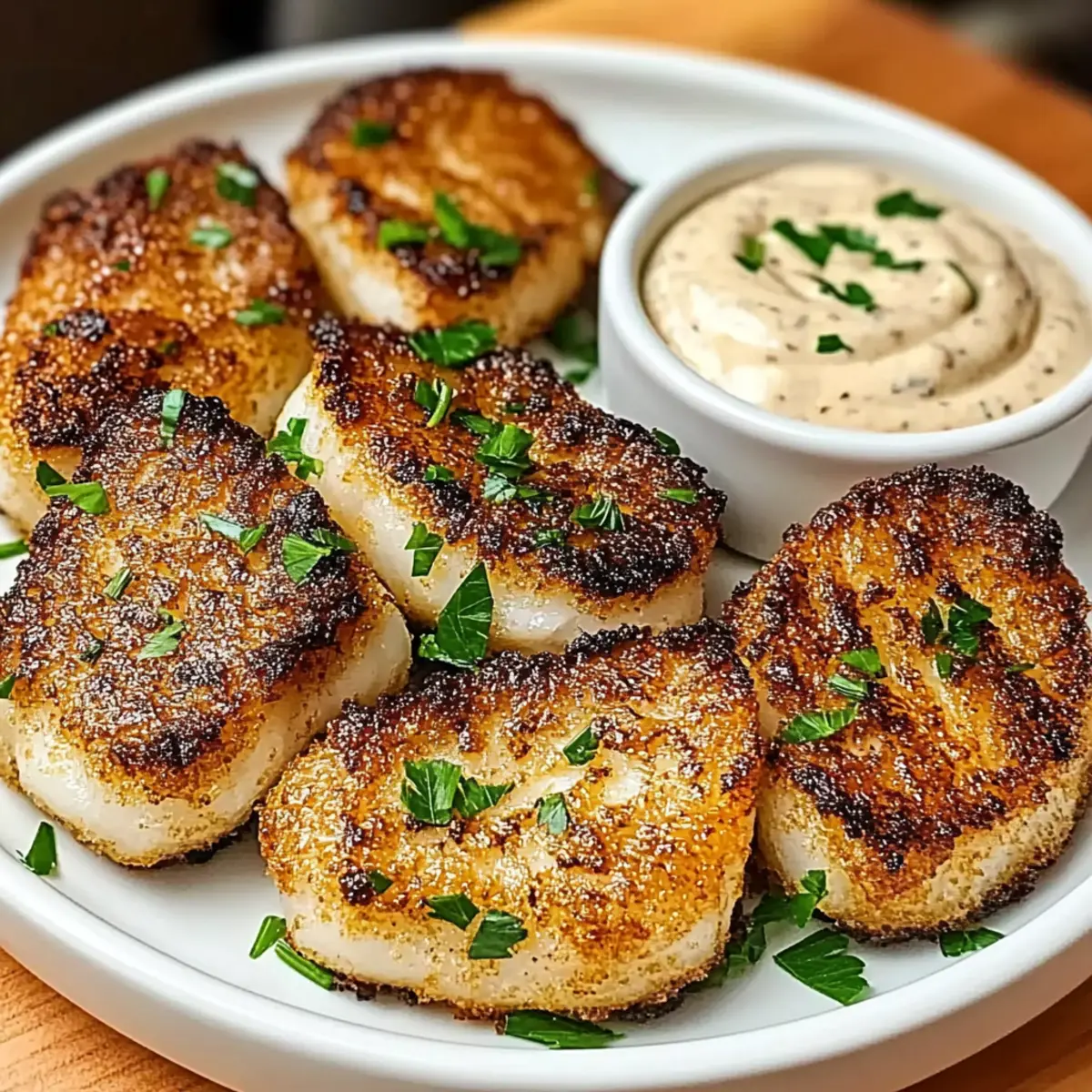 Lemon Butter Fish Bites