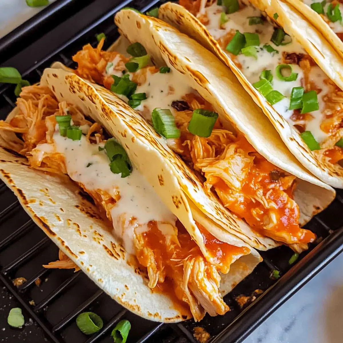 Buffalo Chicken Tacos
