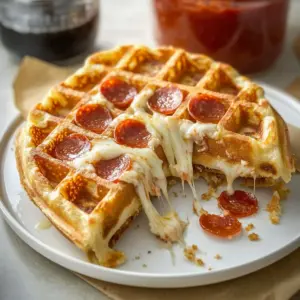 Pizza Waffles