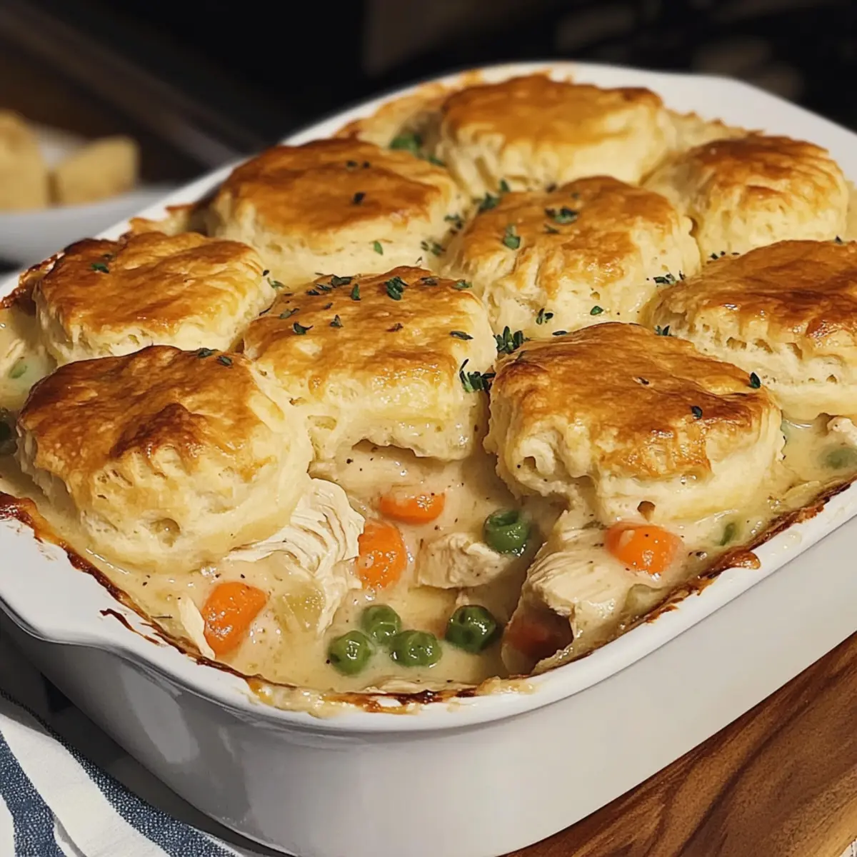 Homemade Chicken Pot Pie Casserole