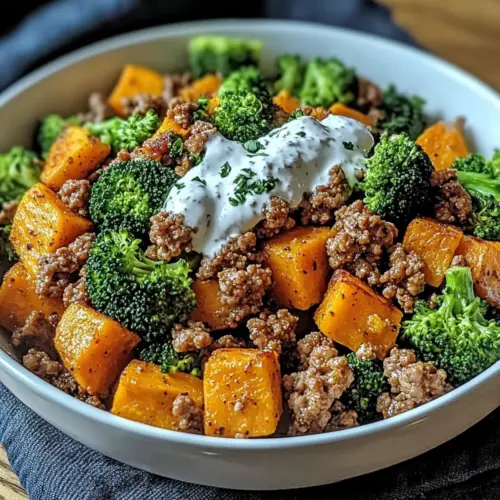 Ground Turkey and Sweet Potato Bowls