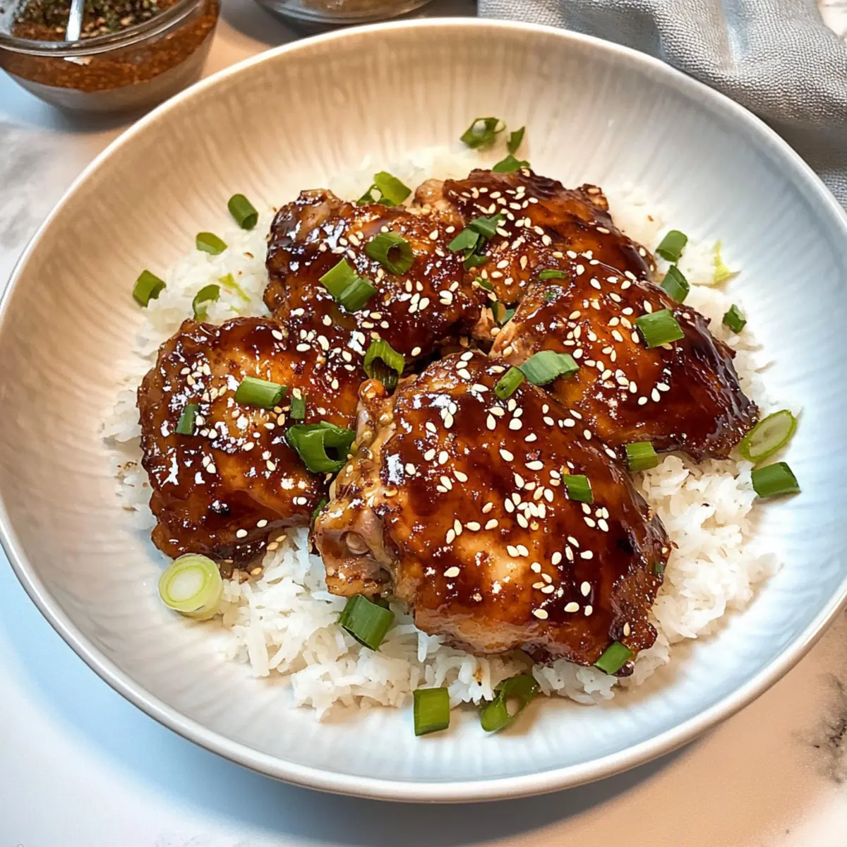 Soy Glazed Chicken