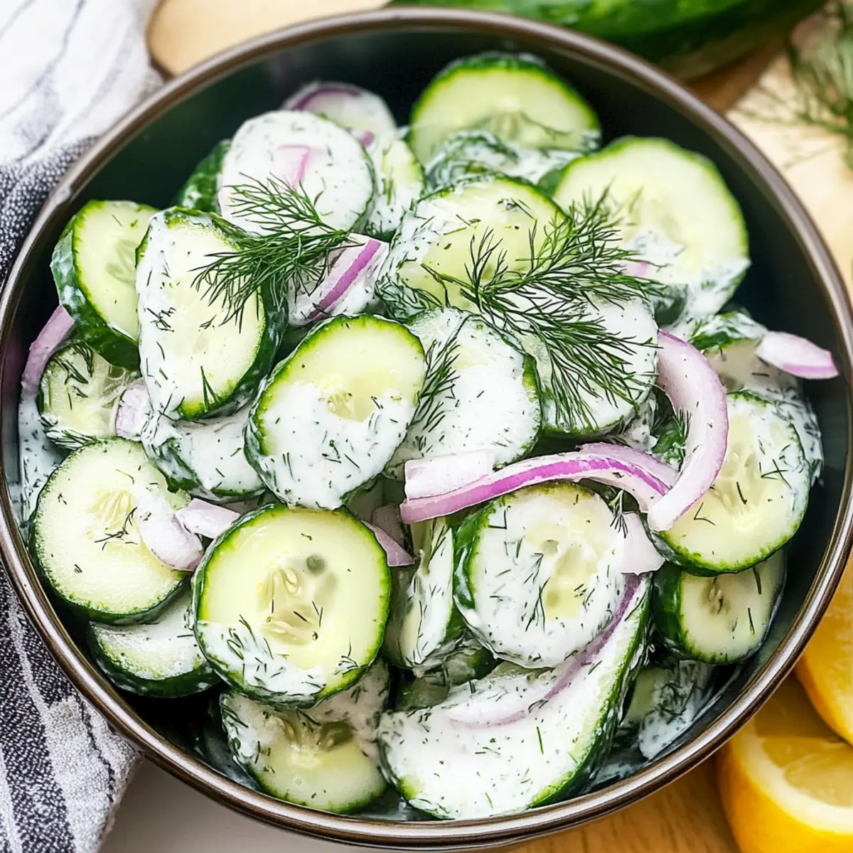 Cucumber Dill Salad