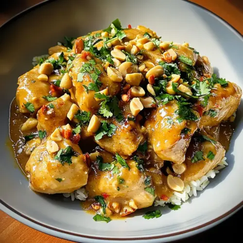 Thai Peanut Chicken