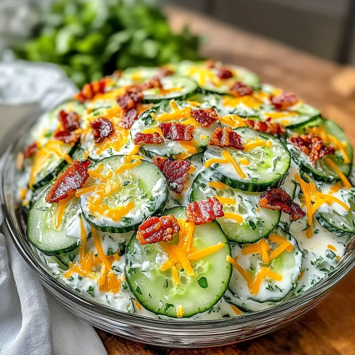 Cucumber Ranch Crack Salad