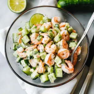 Cucumber Shrimp Salad