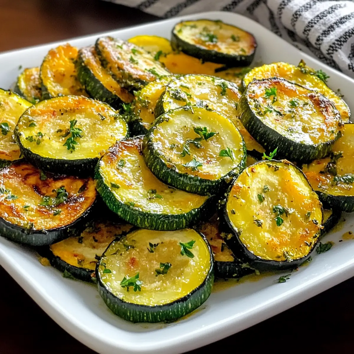 Roasted Zucchini and Squash