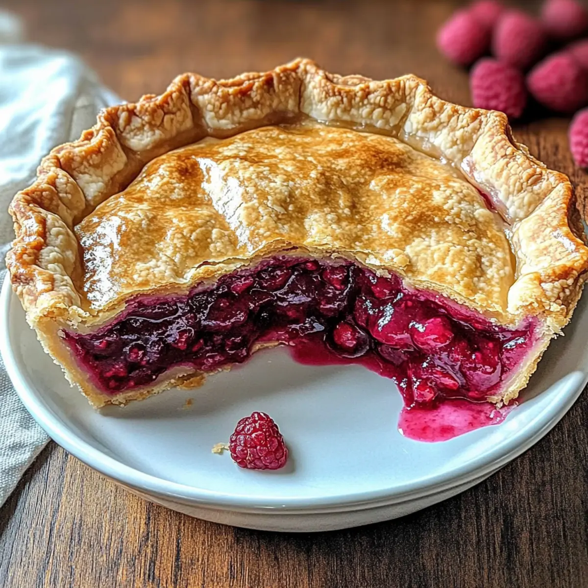 Double Crust Raspberry Pie