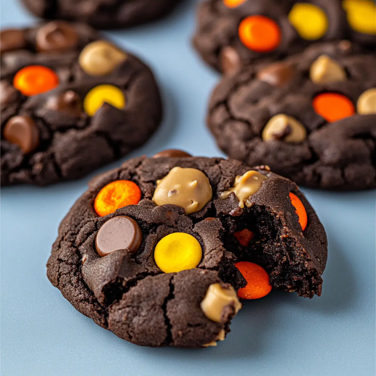 Chocolate Peanut Butter Cookies