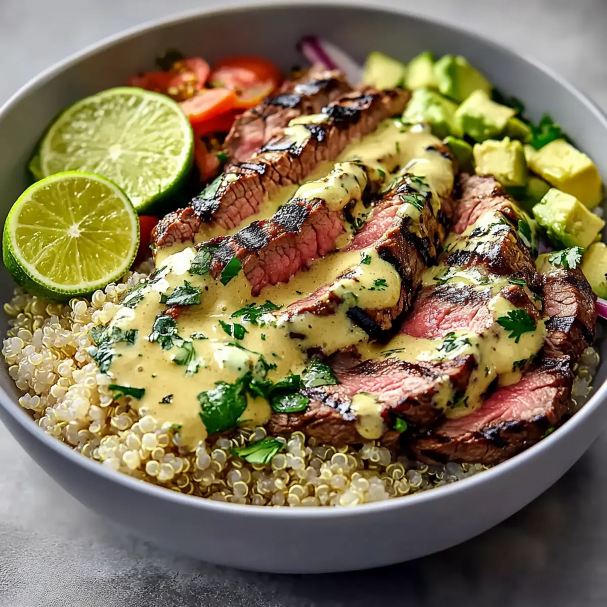 Grilled Steak Bowl Recipe
