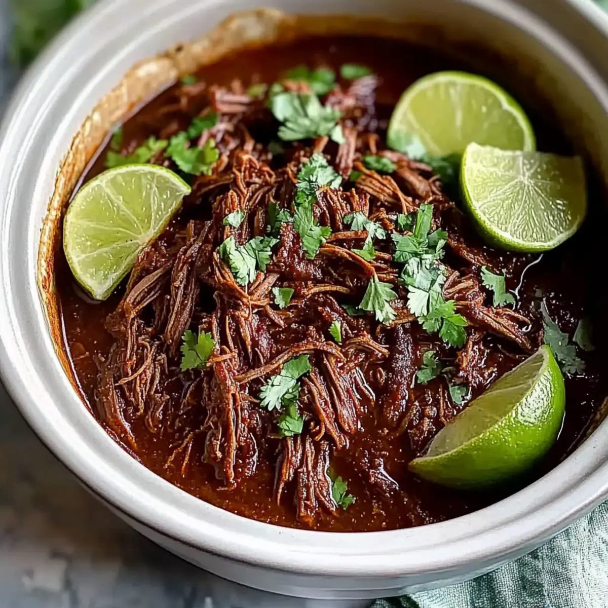 Crockpot Beef Barbacoa