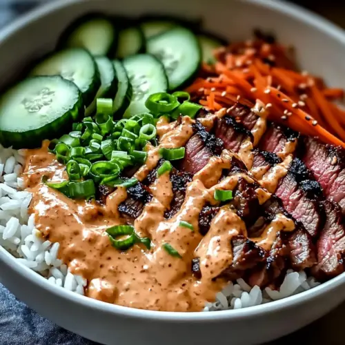 Korean Bbq Steak Bowls