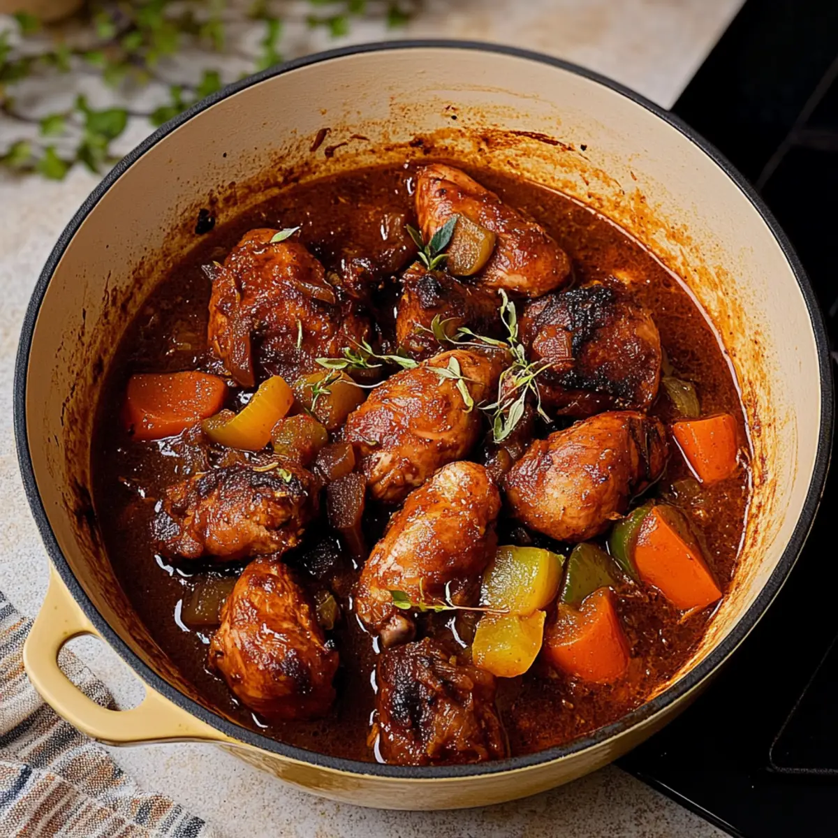 Jamaican Brown Stew Chicken