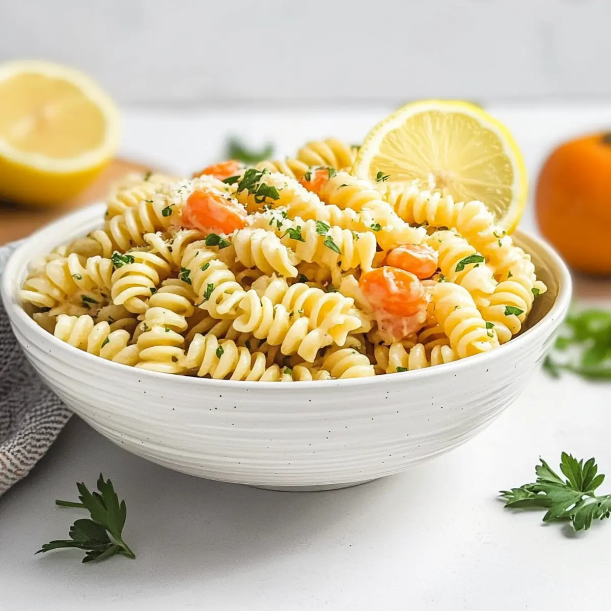 Lemon Parmesan Pasta Salad