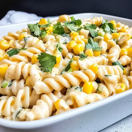 Mexican Street Corn Pasta Salad