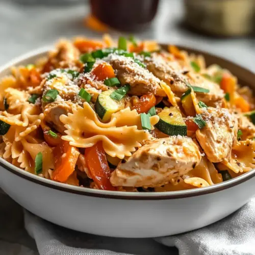 Creamy, Spicy Chicken Pasta