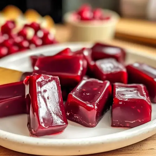 Pomegranate Caramels