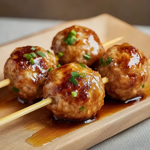 Japanese Chicken Meatballs