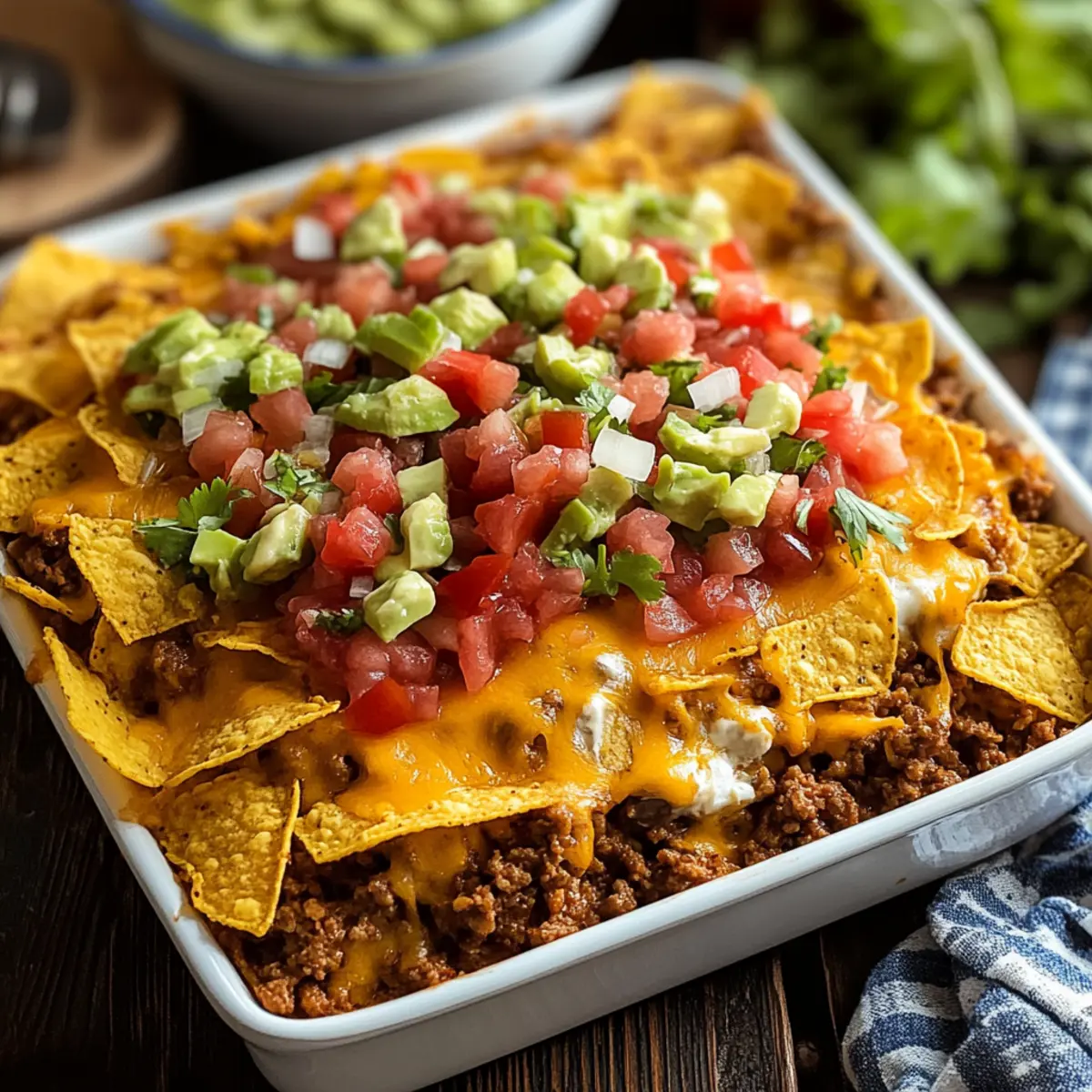 Walking Taco Casserole