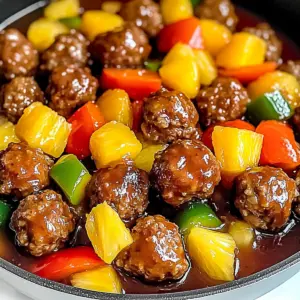 Sweet And Sour Meatballs