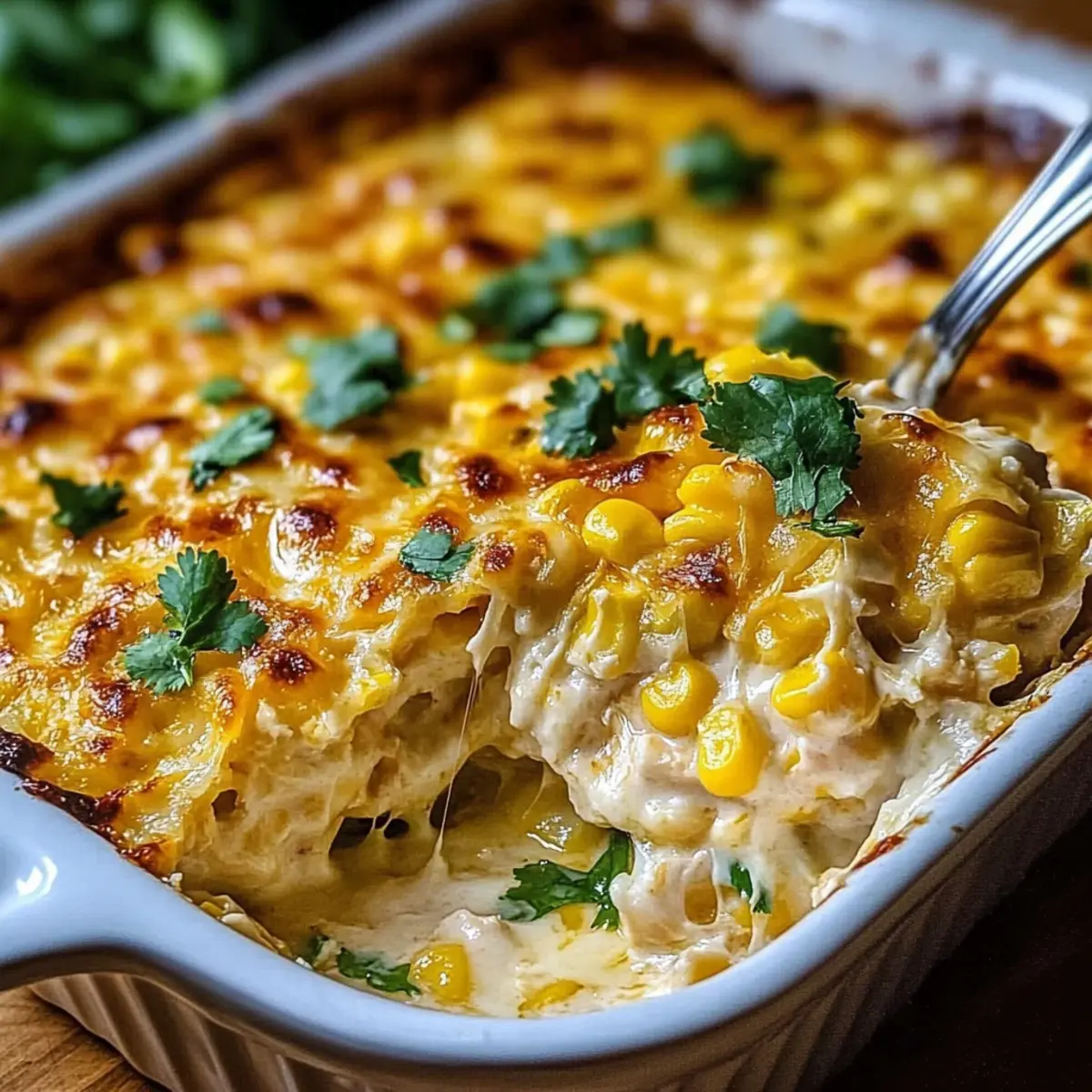 Street Corn Chicken Casserole