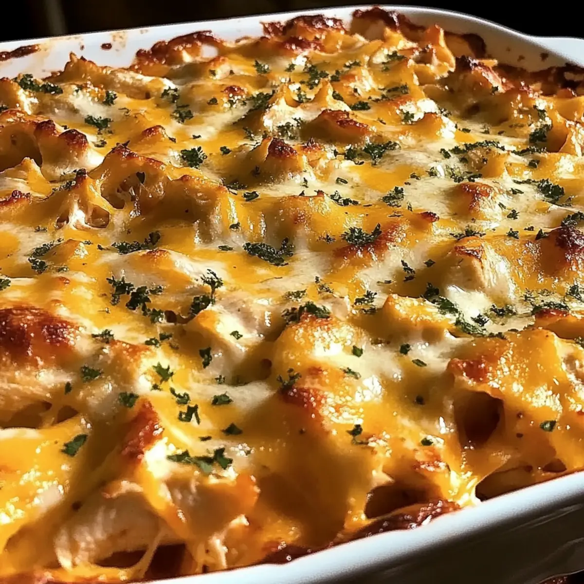 BBQ Ranch Chicken Casserole