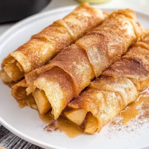 Air Fryer Apple Pie Taquitos