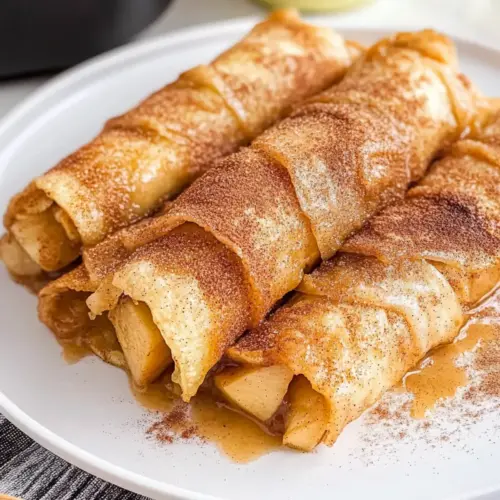 Air Fryer Apple Pie Taquitos