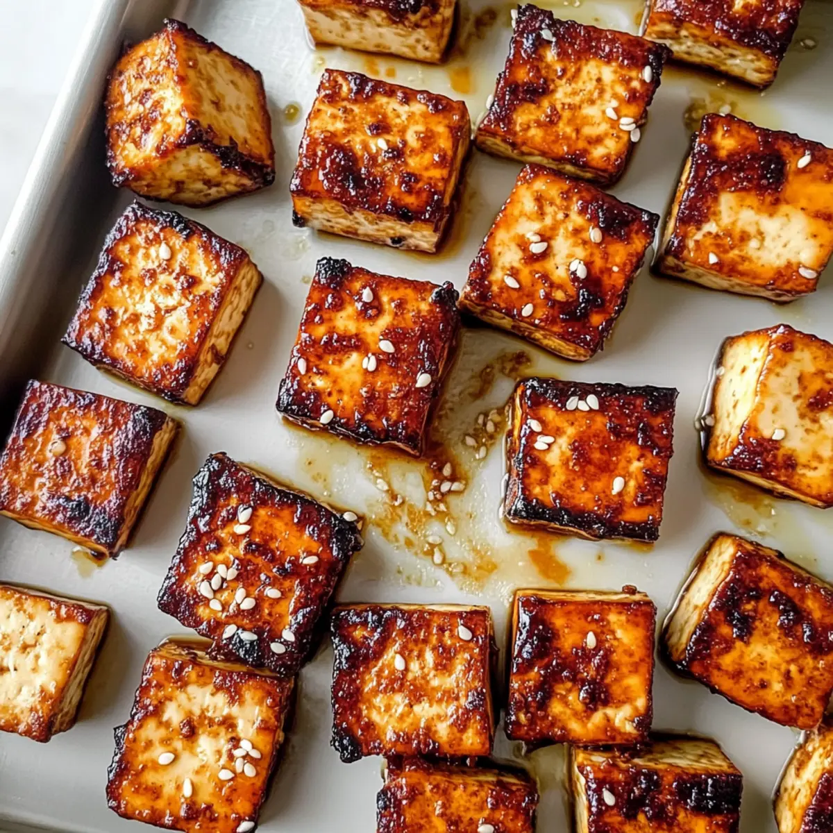 Spicy Roasted Tofu Recipe
