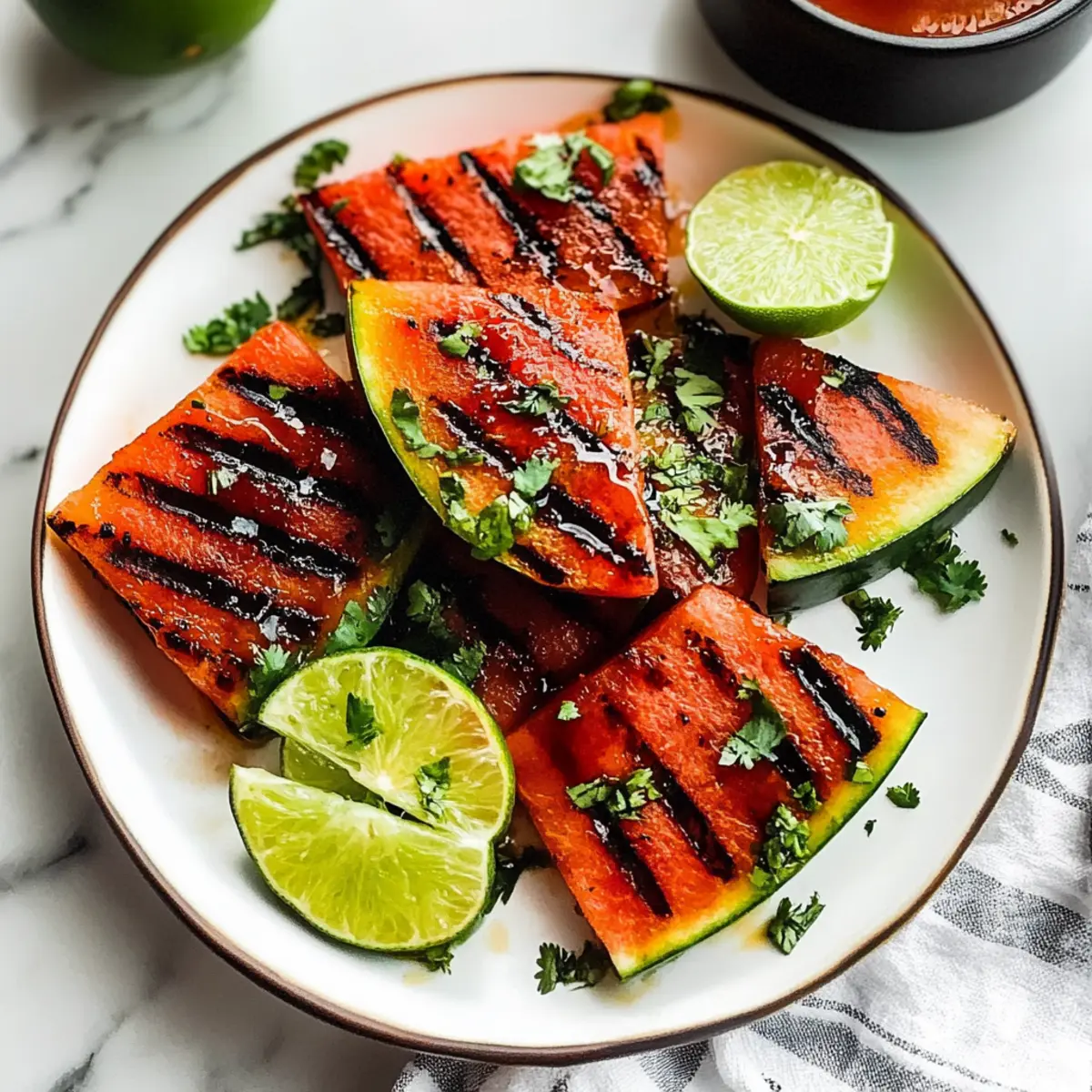 Grilled Watermelon