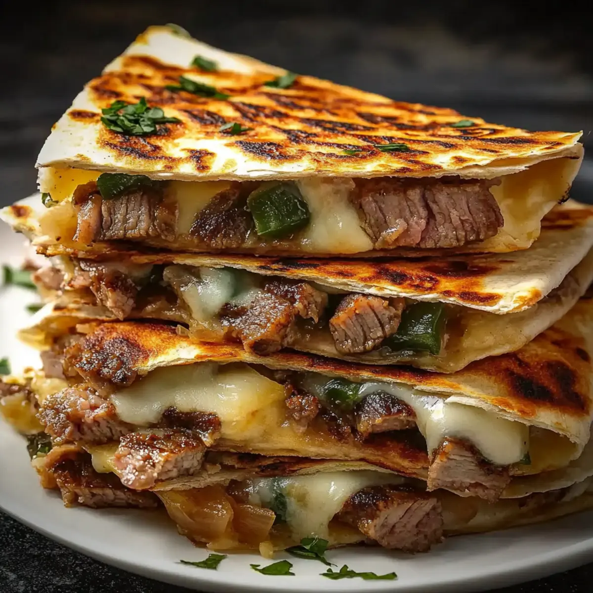 Blackstone Steak Quesadillas