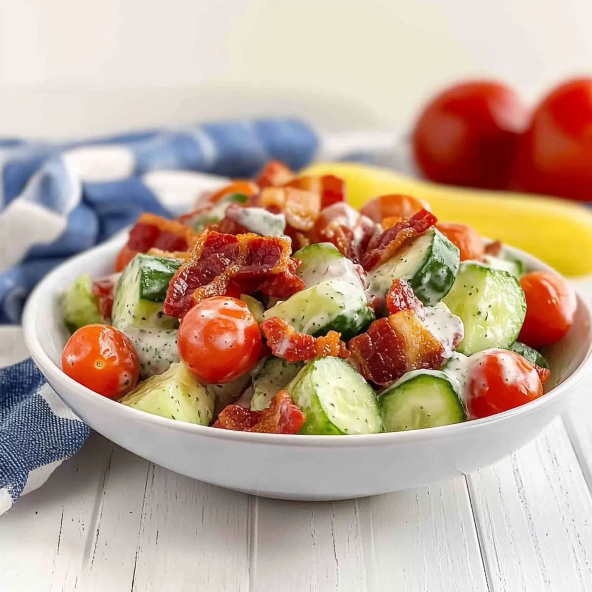 Cucumber Tomato Salad